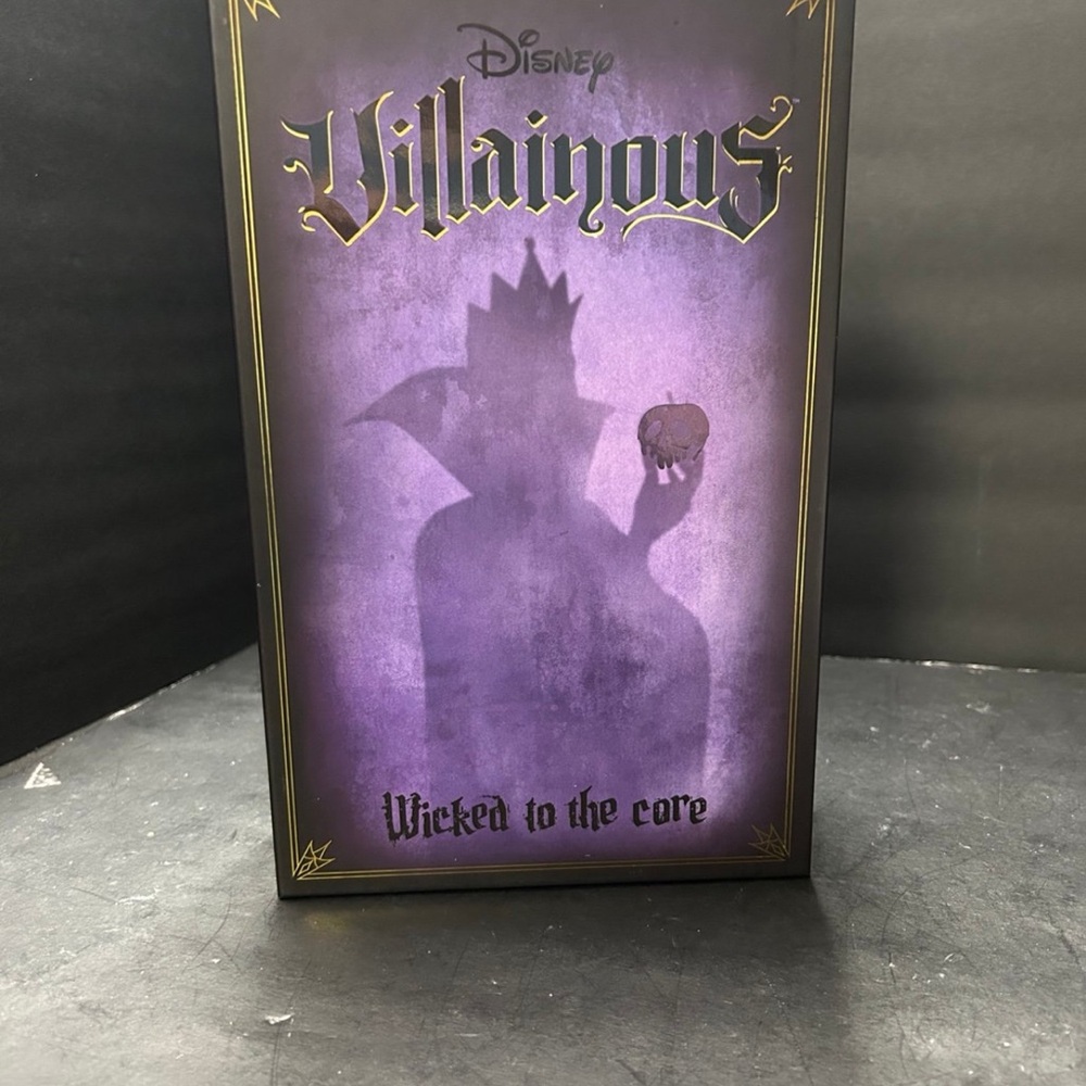 Ravensburger Villainous Board Game Box - Purple & Black Artwork